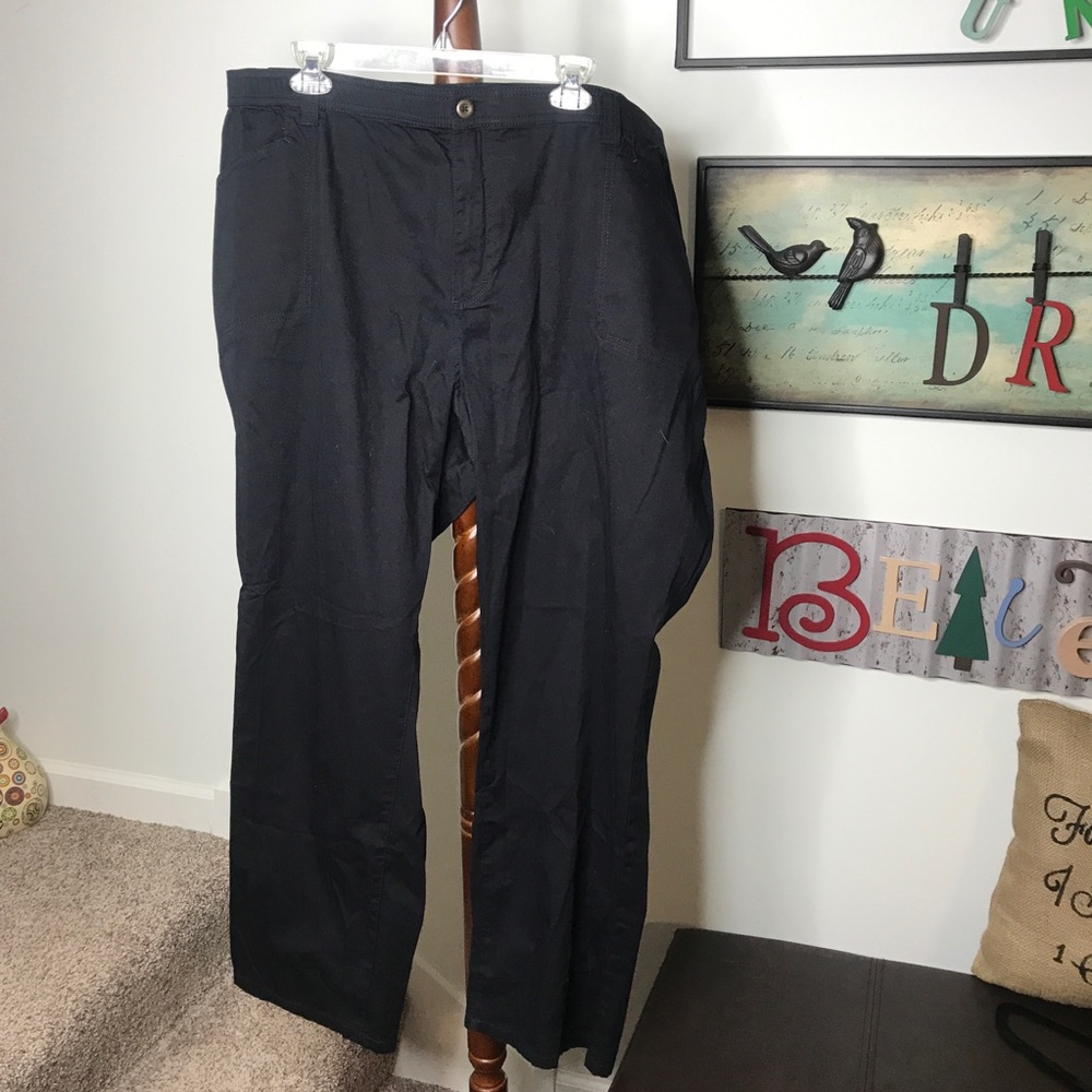 NWT Catherine’s comfort waist Black stretch pants